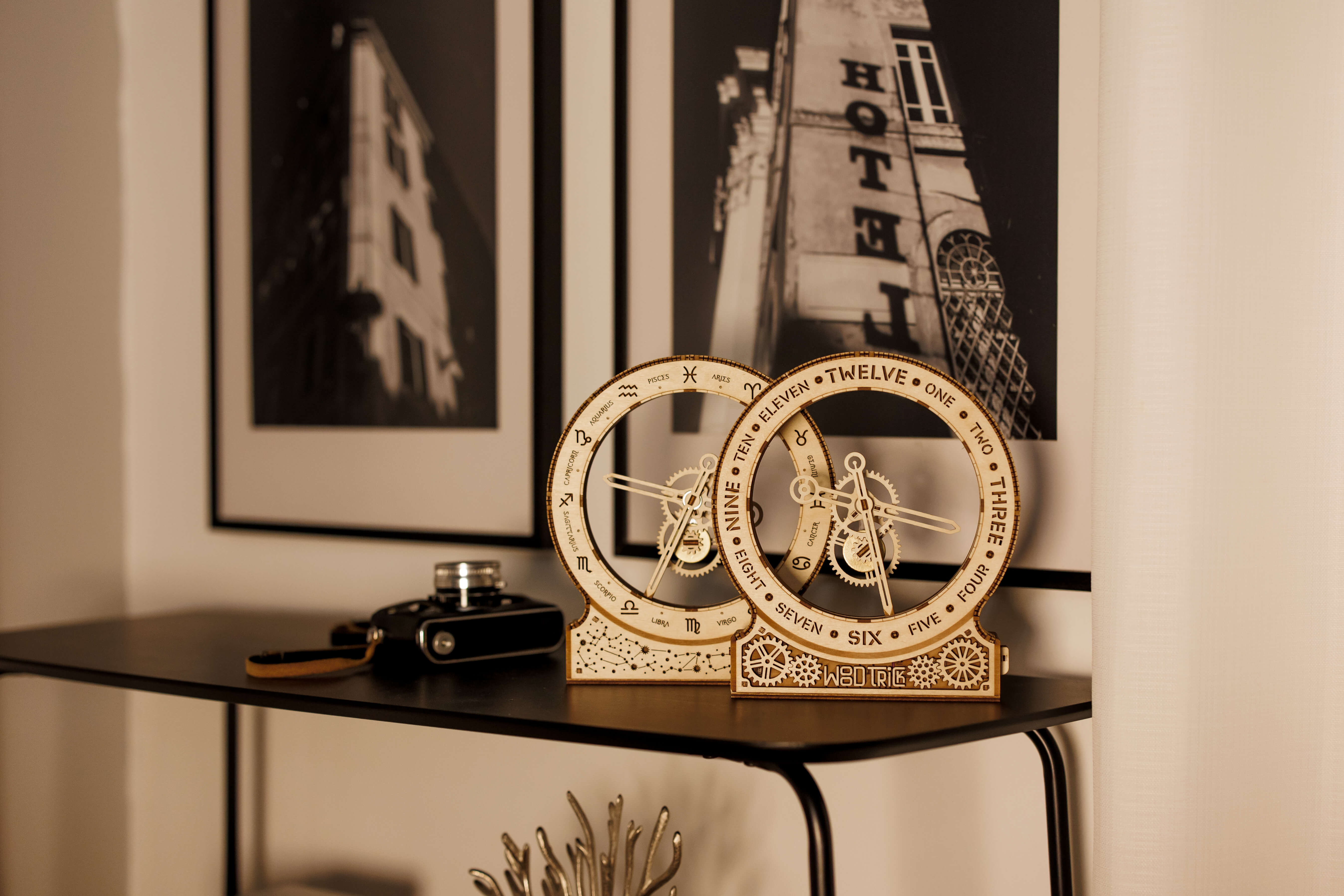 New Kinetic Clocks from WoodTrick!