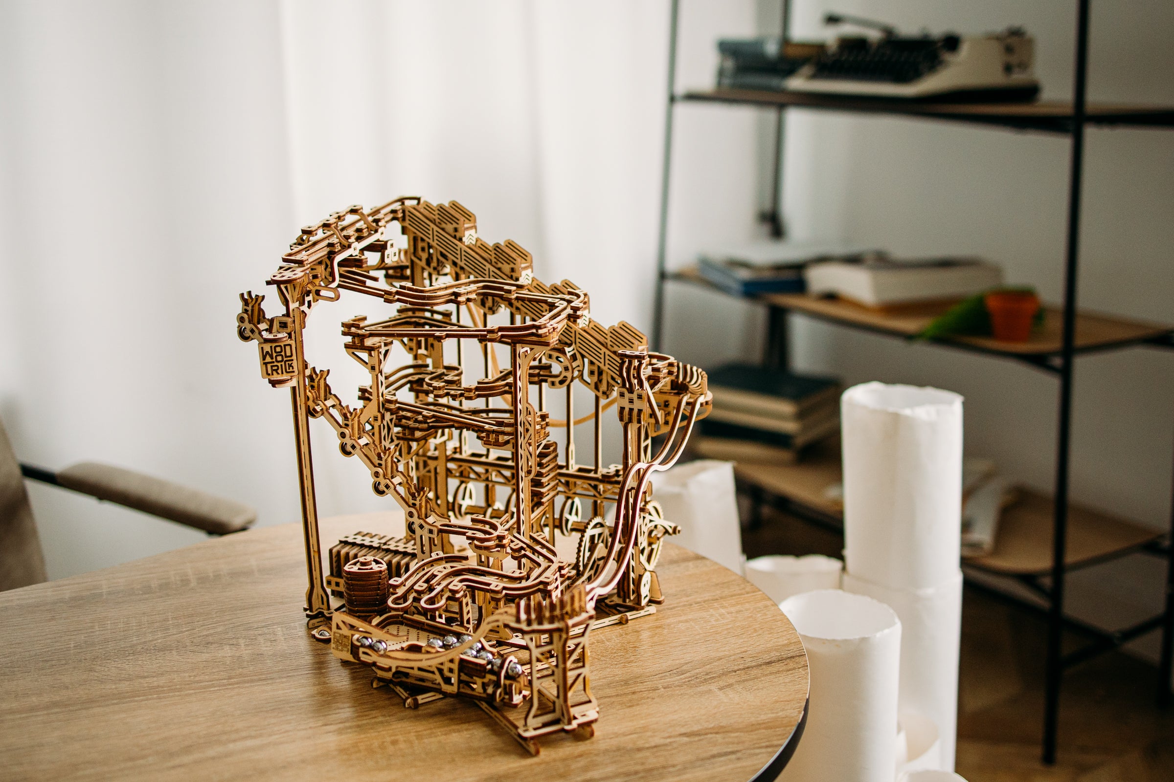 Meet the unstoppable: Spiral Marble Run!