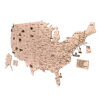 Mapa de Madera de los EE.UU. image-2 Español