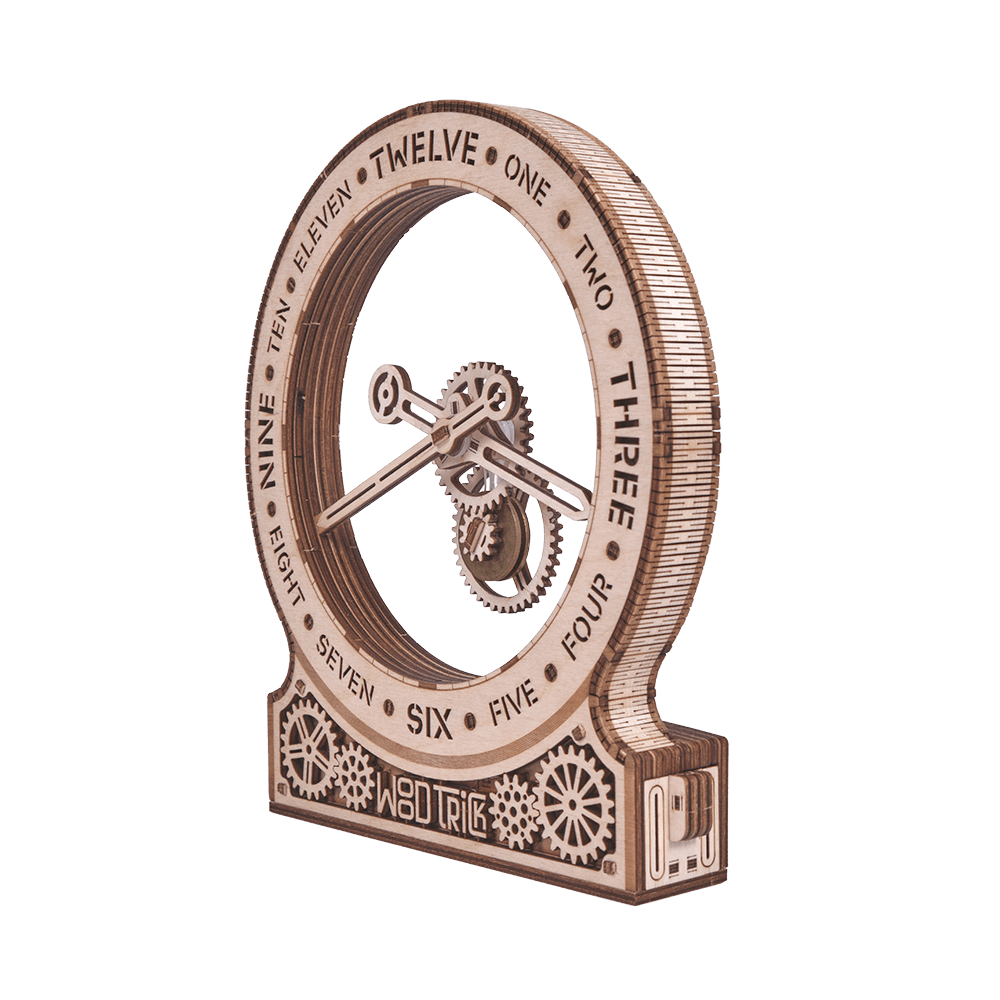 Kinetic Clock: Modern image-3 English