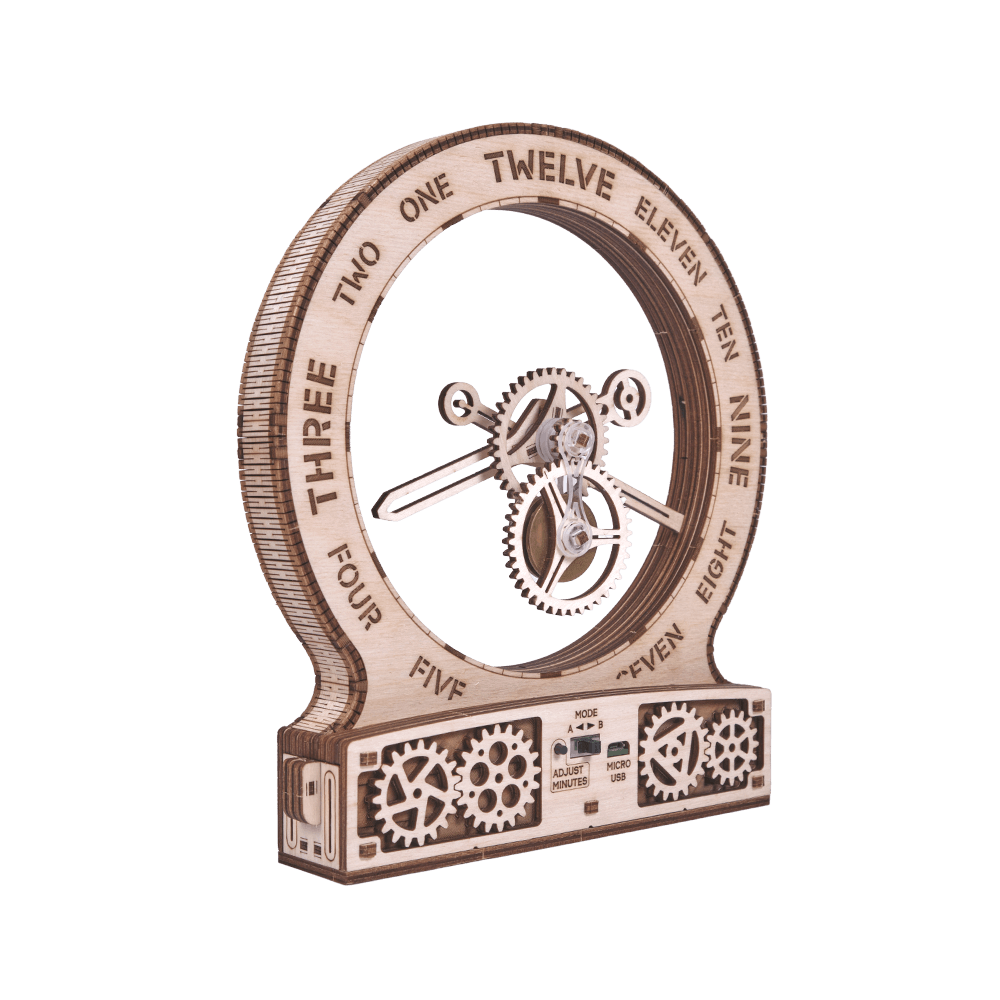 Kinetic Clock: Modern image-4 English