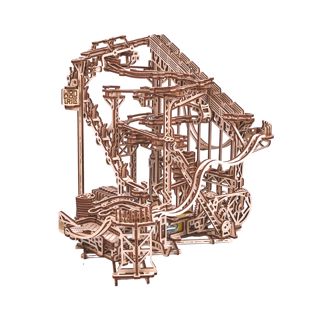 だ*ち様 PLAY WOOD R.CURFS Model PRO-3221 マレ Spiral Marble Run Wood model kit ✔️ WoodTrick – Wood Trick