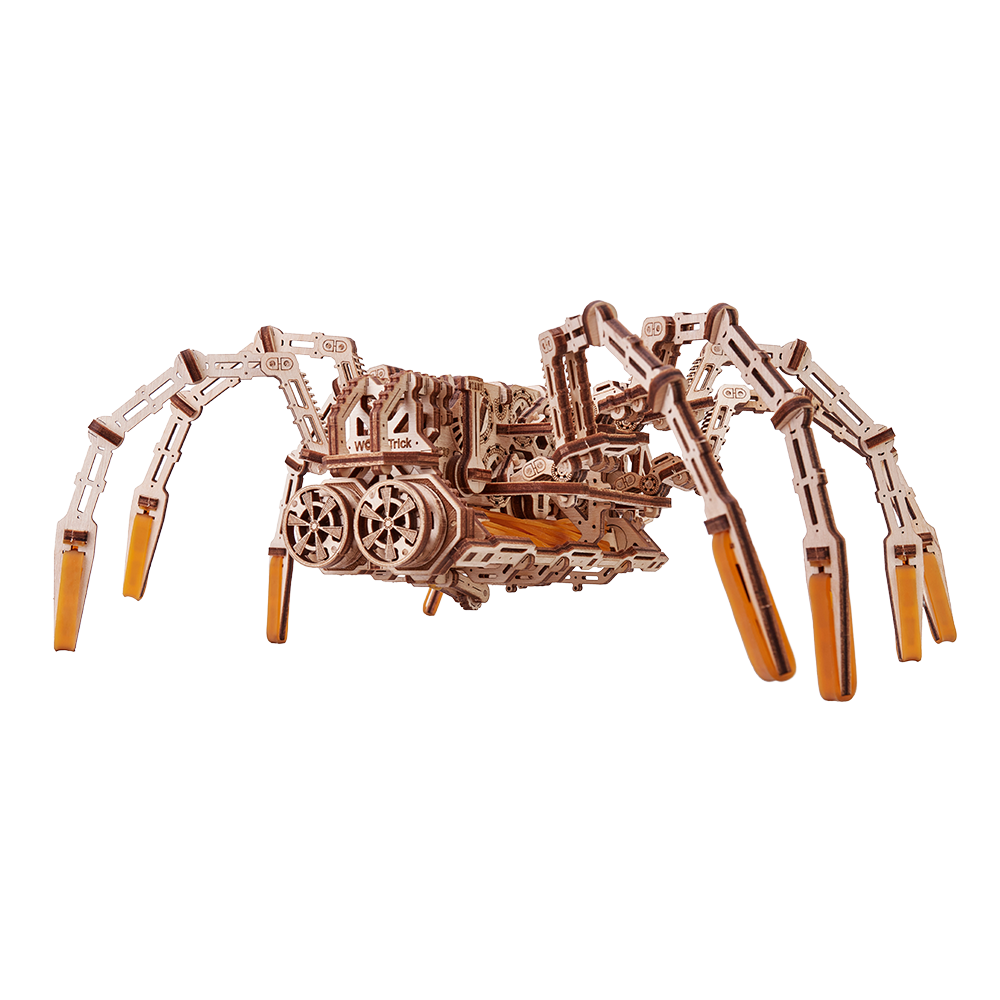 O/f spider nerudesignworks × 1/ f SPACE Space Spider Wood model kit ✔️ WoodTrick – Wood Trick