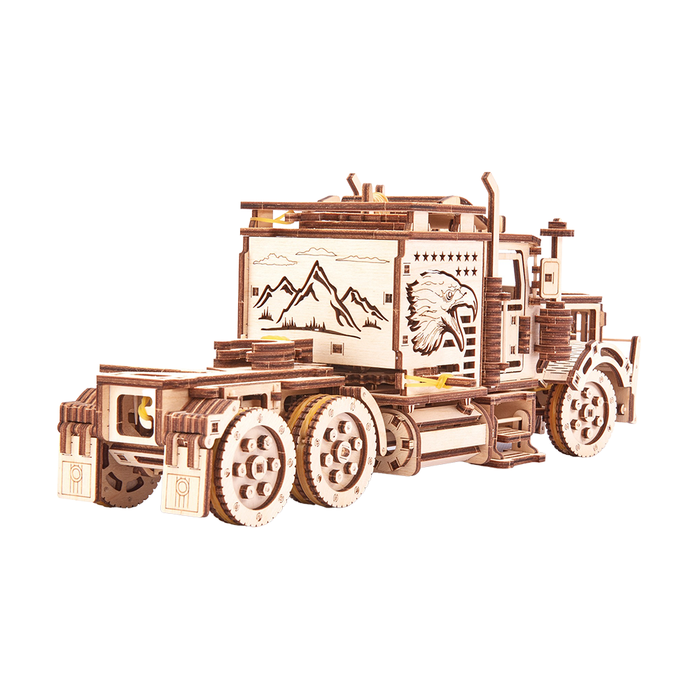 Wood Rik Rig Big Rig Wood model kit ️ WoodTrick – Wood Trick
