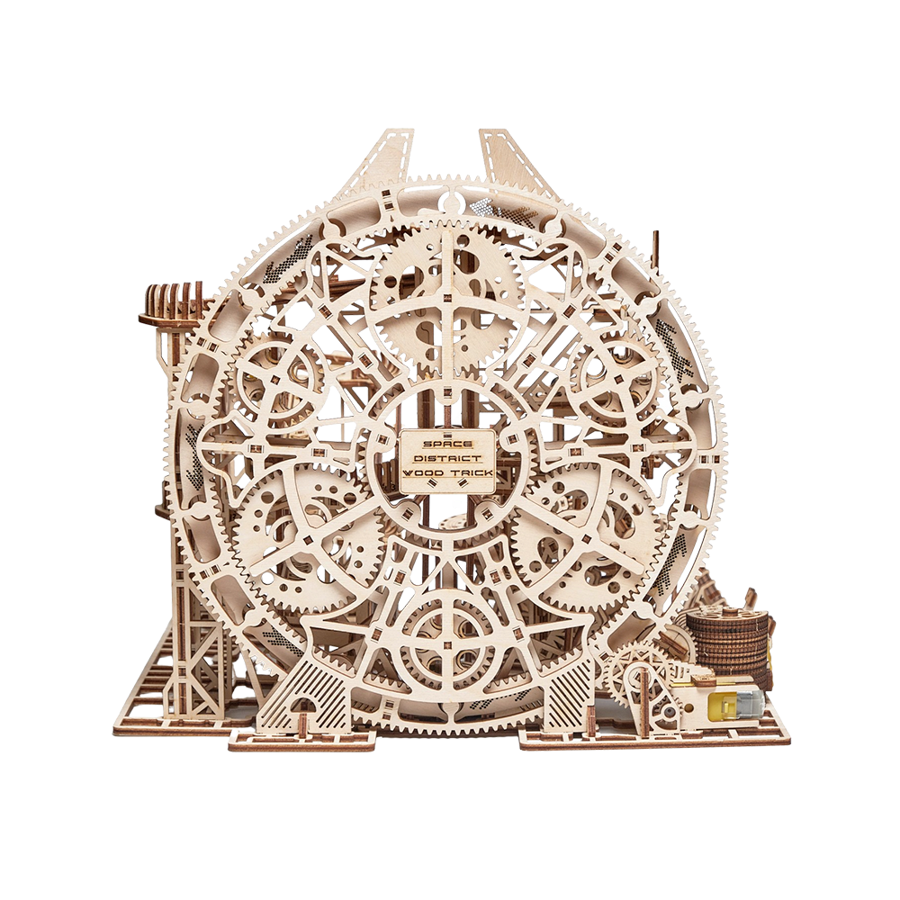 Galaxy Marble Run Wood Model Kit ️ WoodTrick