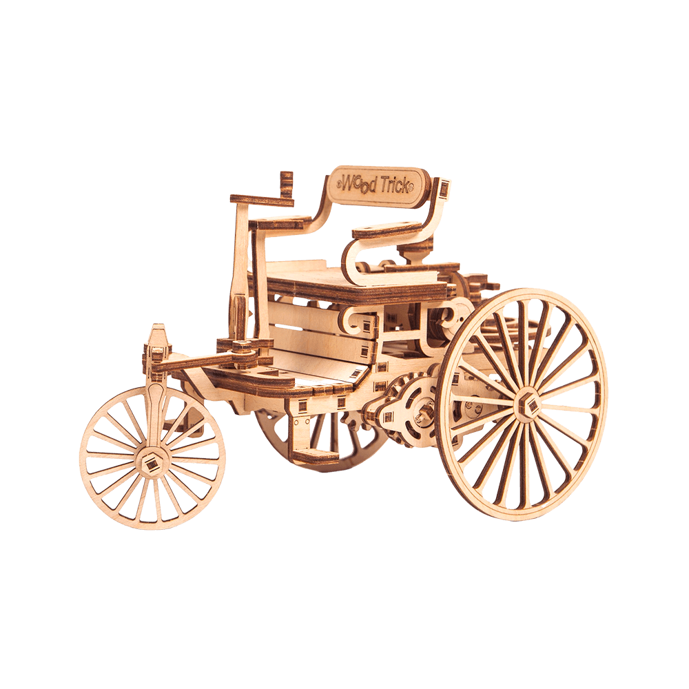History of Cars - Wooden Puzzle