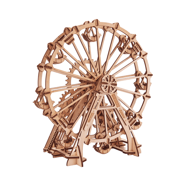 scale wooden mechanical drive building model classical wood assembly toy  Fairy tale windmill winnower pinwheel model kits - AliExpress