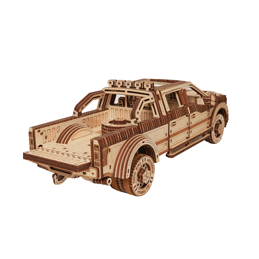 Full size wooden truck hotsell