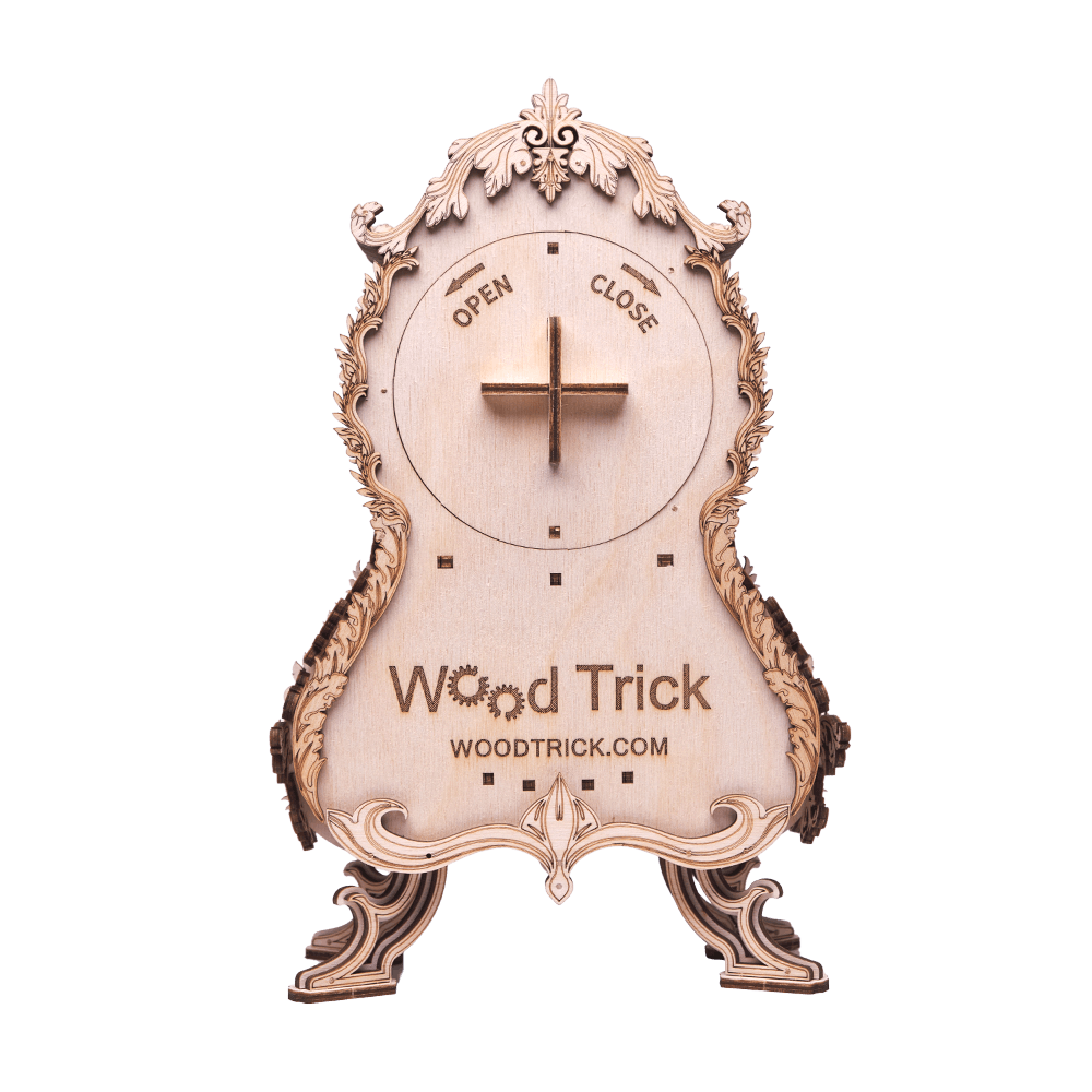 Clock Model Kit Vintage Clock Wood model kit ️ WoodTrick – Wood Trick