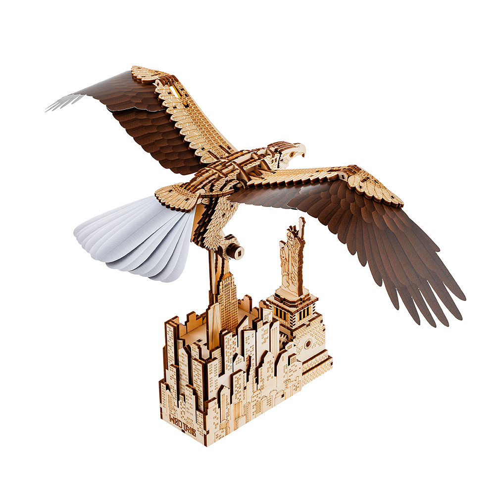 New 3D Metal Puzzle - Mechanical Eagle