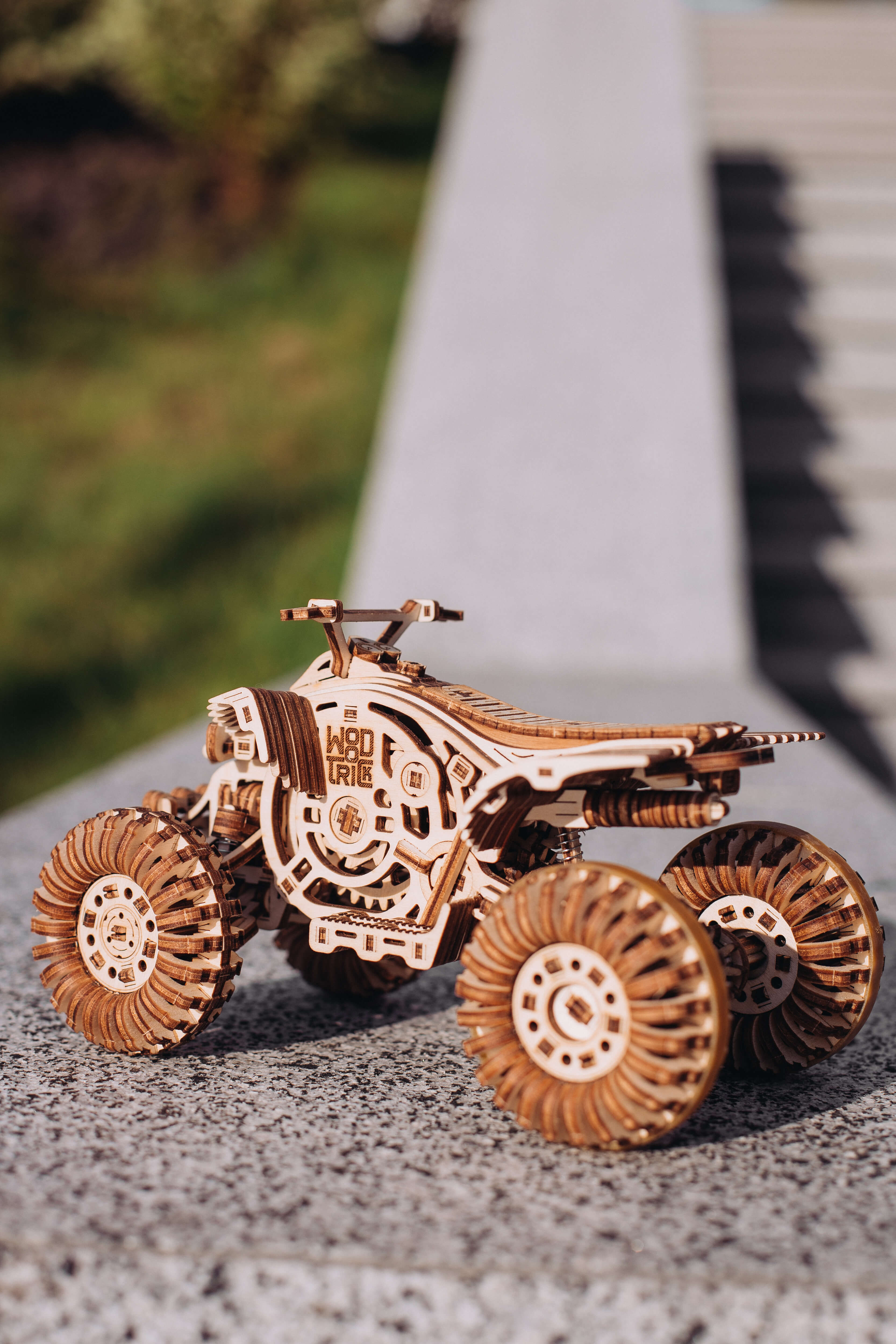 Ugears DIY 3D model kit Tracked Off-Road Vehicle
