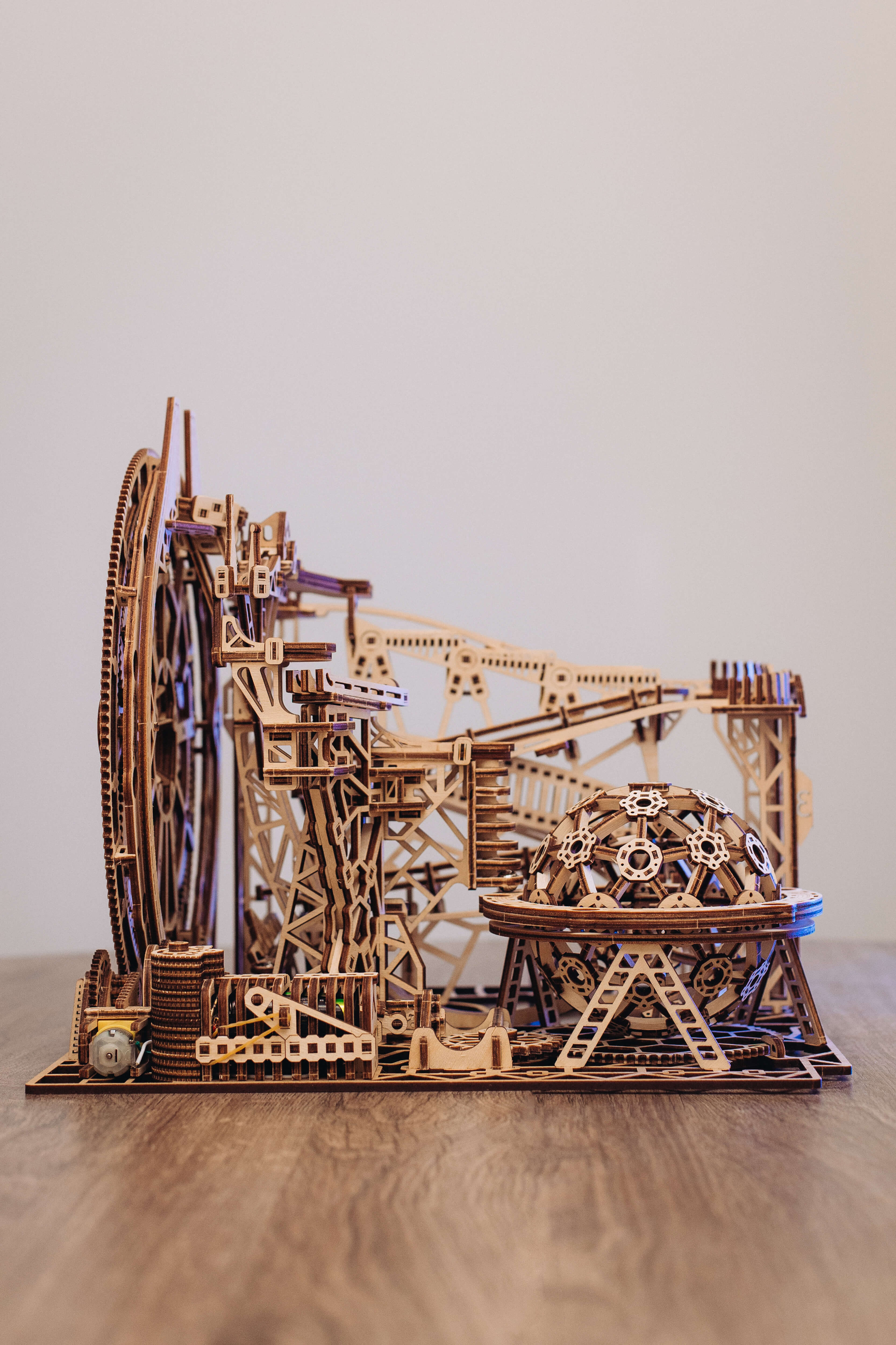 Galaxy Marble Run Wood model kit ✔️ WoodTrick – Wood Trick