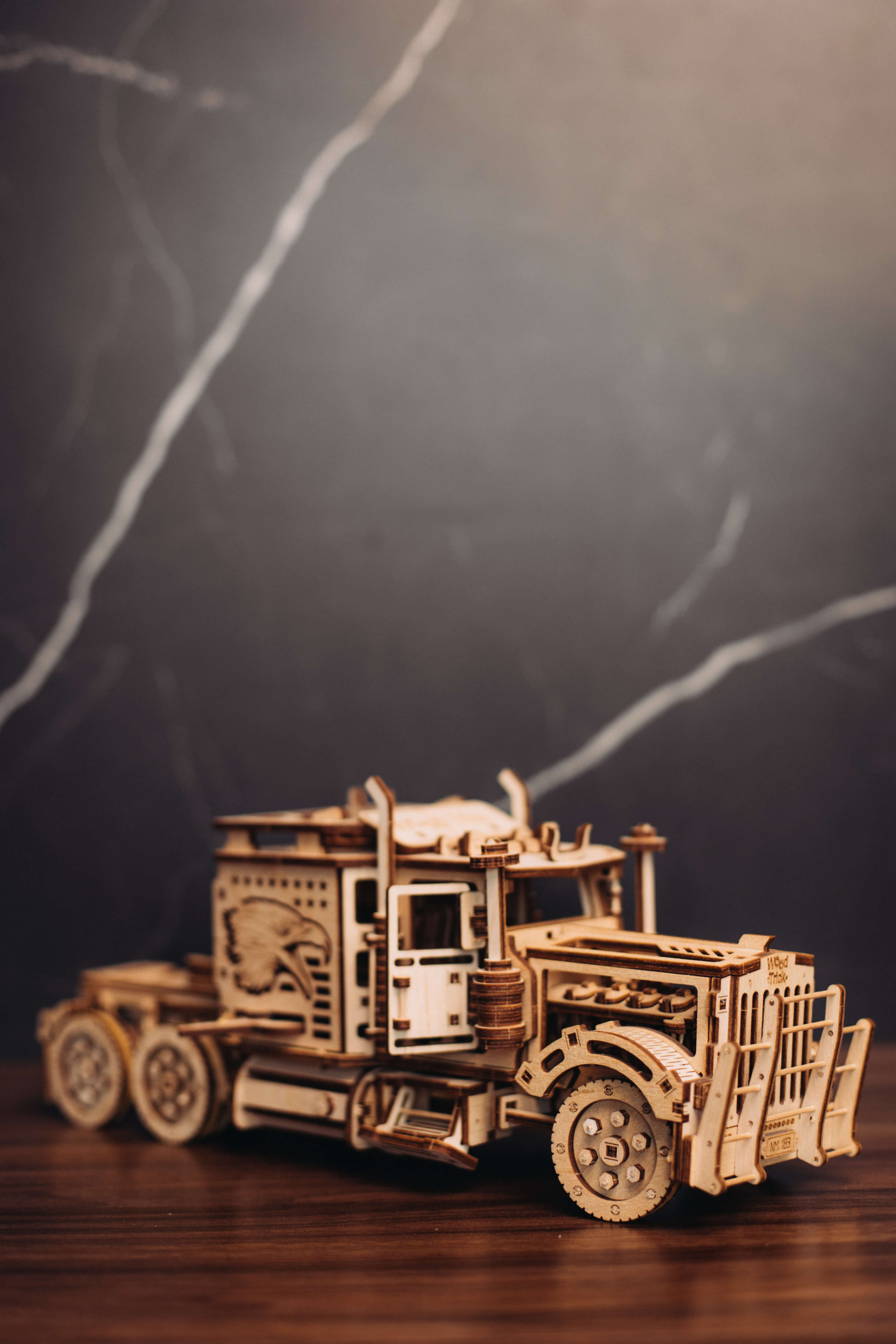 Wood Rik Rig Big Rig Wood model kit ️ WoodTrick – Wood Trick