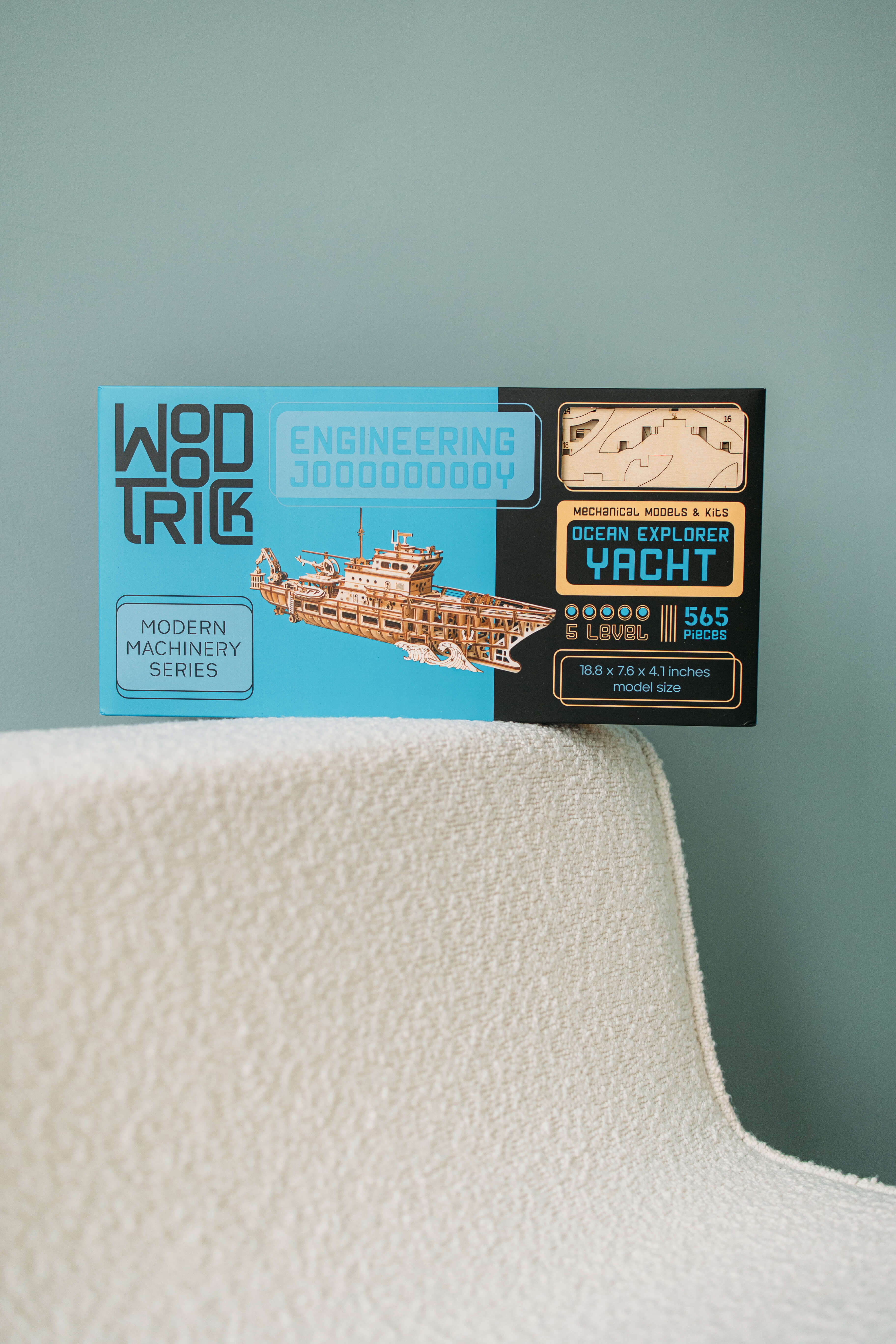 Ocean Explorer Yacht Wood model kit ✔️ WoodTrick – Wood Trick